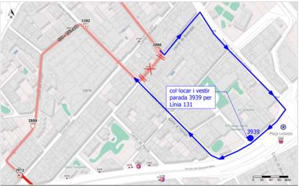 Nuevo recorrido L131